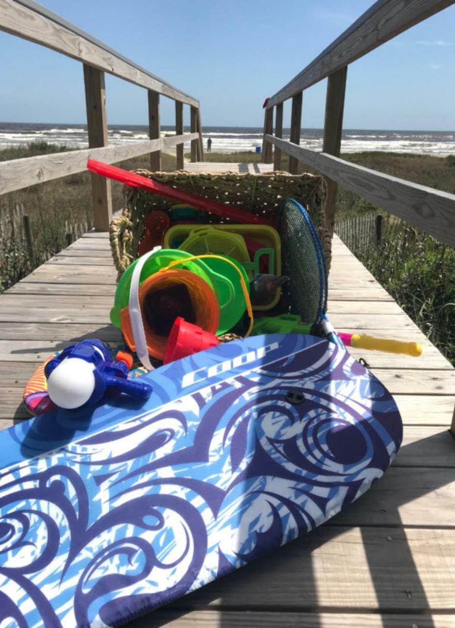 Beachfront Bliss Galveston Exterior photo