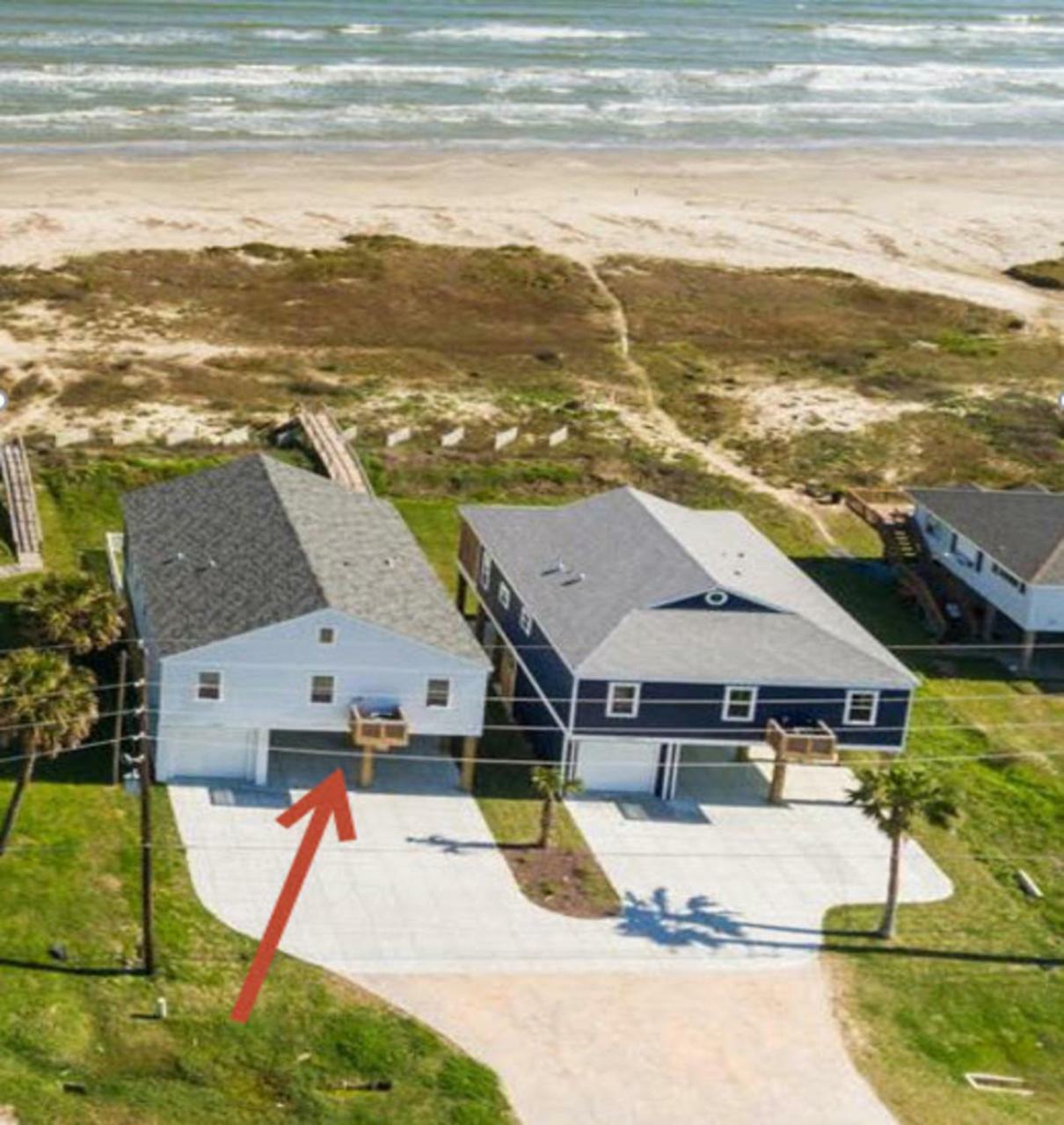 Beachfront Bliss Galveston Exterior photo