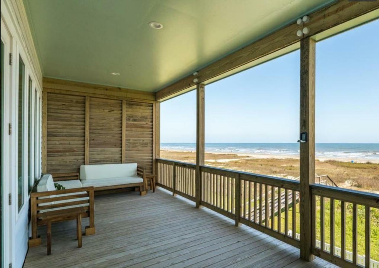 Beachfront Bliss Galveston Exterior photo