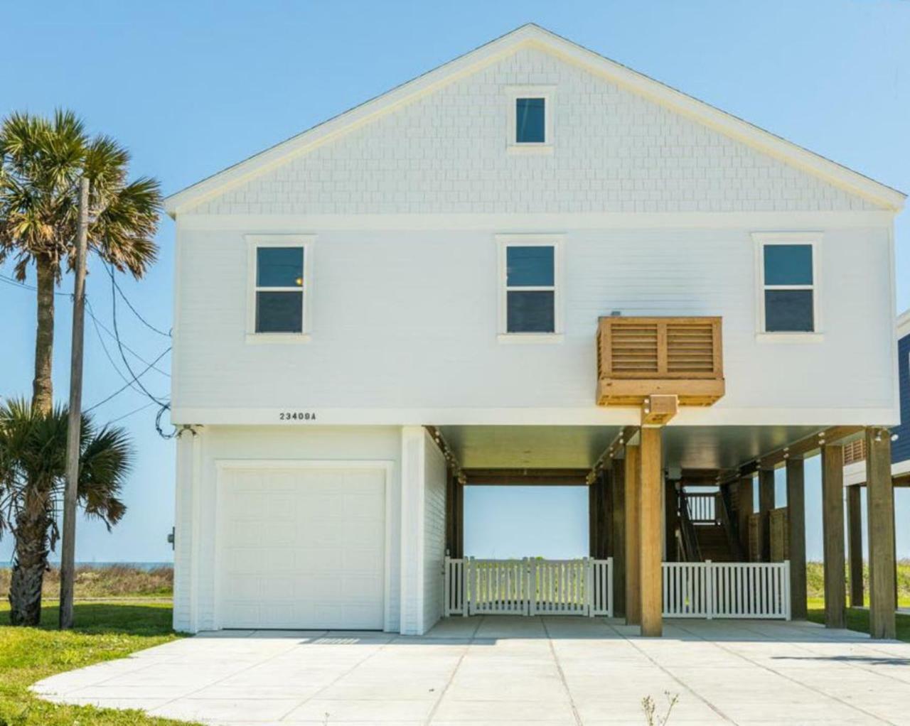 Beachfront Bliss Galveston Exterior photo