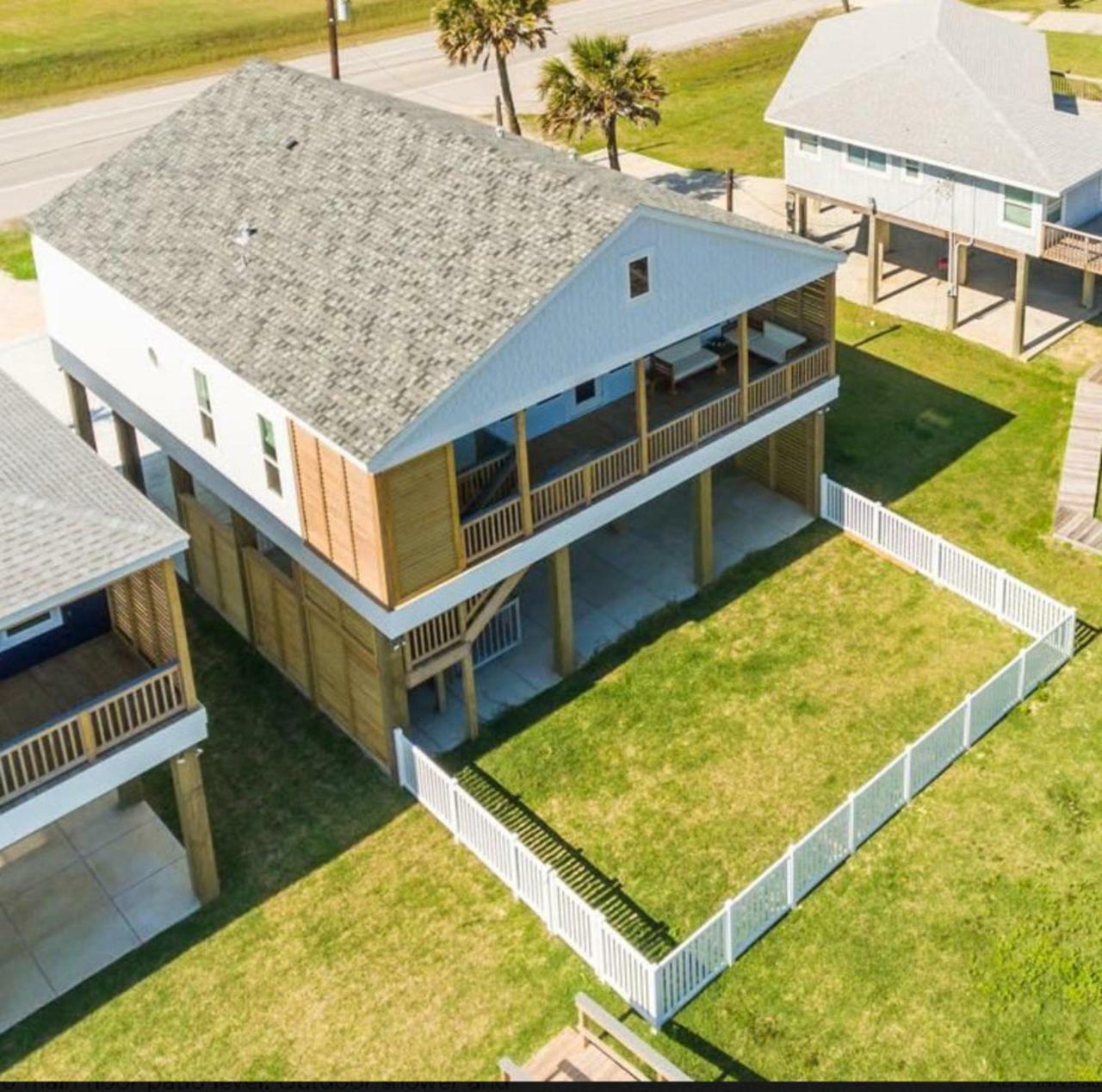 Beachfront Bliss Galveston Exterior photo