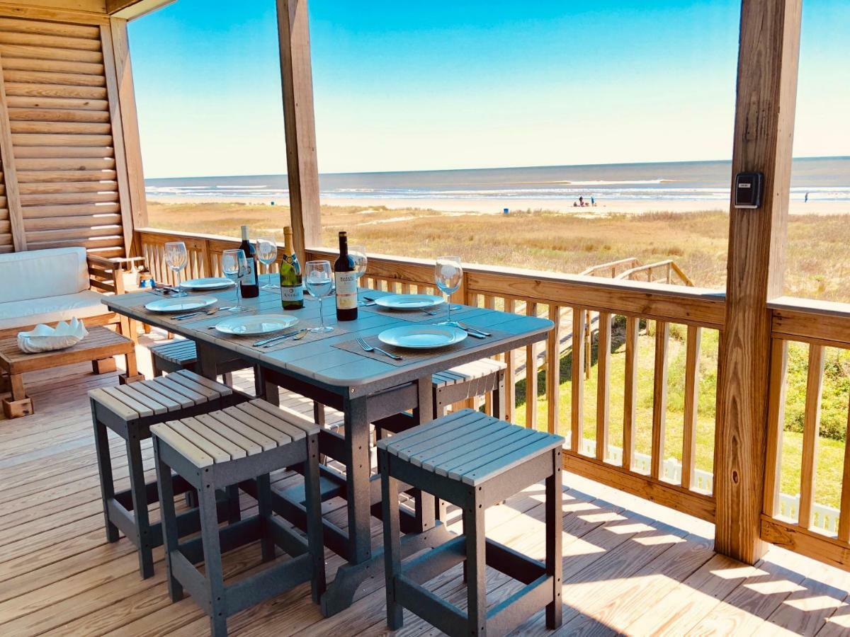 Beachfront Bliss Galveston Exterior photo